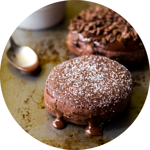 Donuts - Chocolate (500x500), Png Download