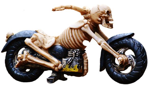 Skull (640x388), Png Download