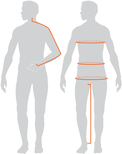 With Elbow Bent At 90 Degree Angle, Measure From Center - Eye (400x500), Png Download