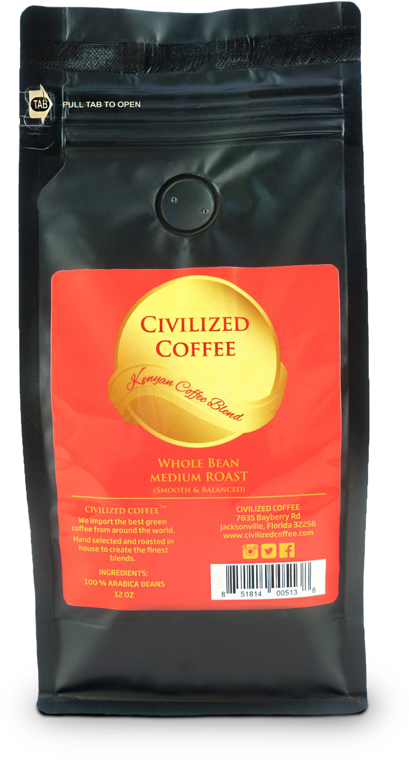 Medium Roast Whole African Beans (1000x1587), Png Download