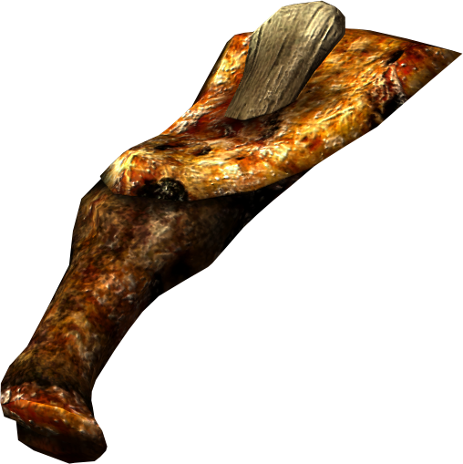 Roast Ox Leg - The Elder Scrolls (508x509), Png Download