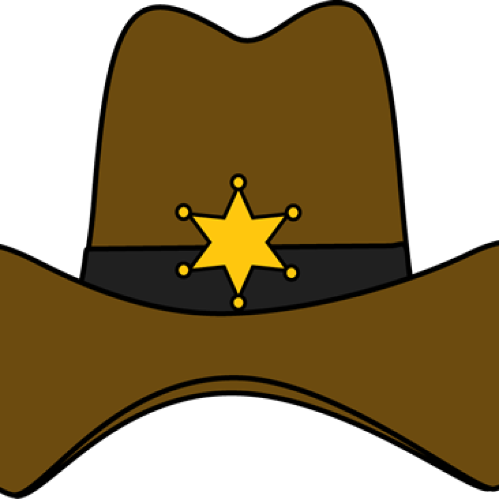 Cowboy Clipart Brown Hat - Cowboy Hat Photo Booth (1024x1024), Png Download