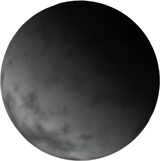 New Moon With White Background (700x700), Png Download