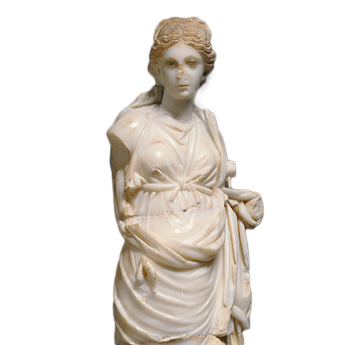 Terpsichore - Statue Of A Muse (500x500), Png Download
