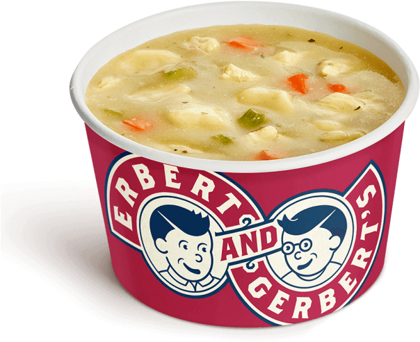 Chicken Dumpling - Erberts And Gerberts Broccoli Cheese Soup (710x533), Png Download