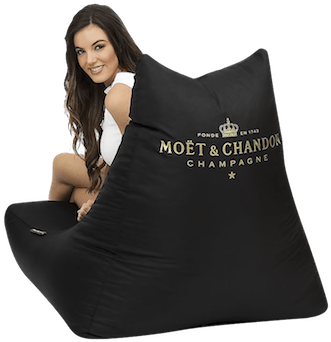 Beanbag For Indoor Lounging - Bean Bags Moet (364x364), Png Download