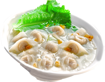 Fish Dumpling Soup - Sauce (500x300), Png Download