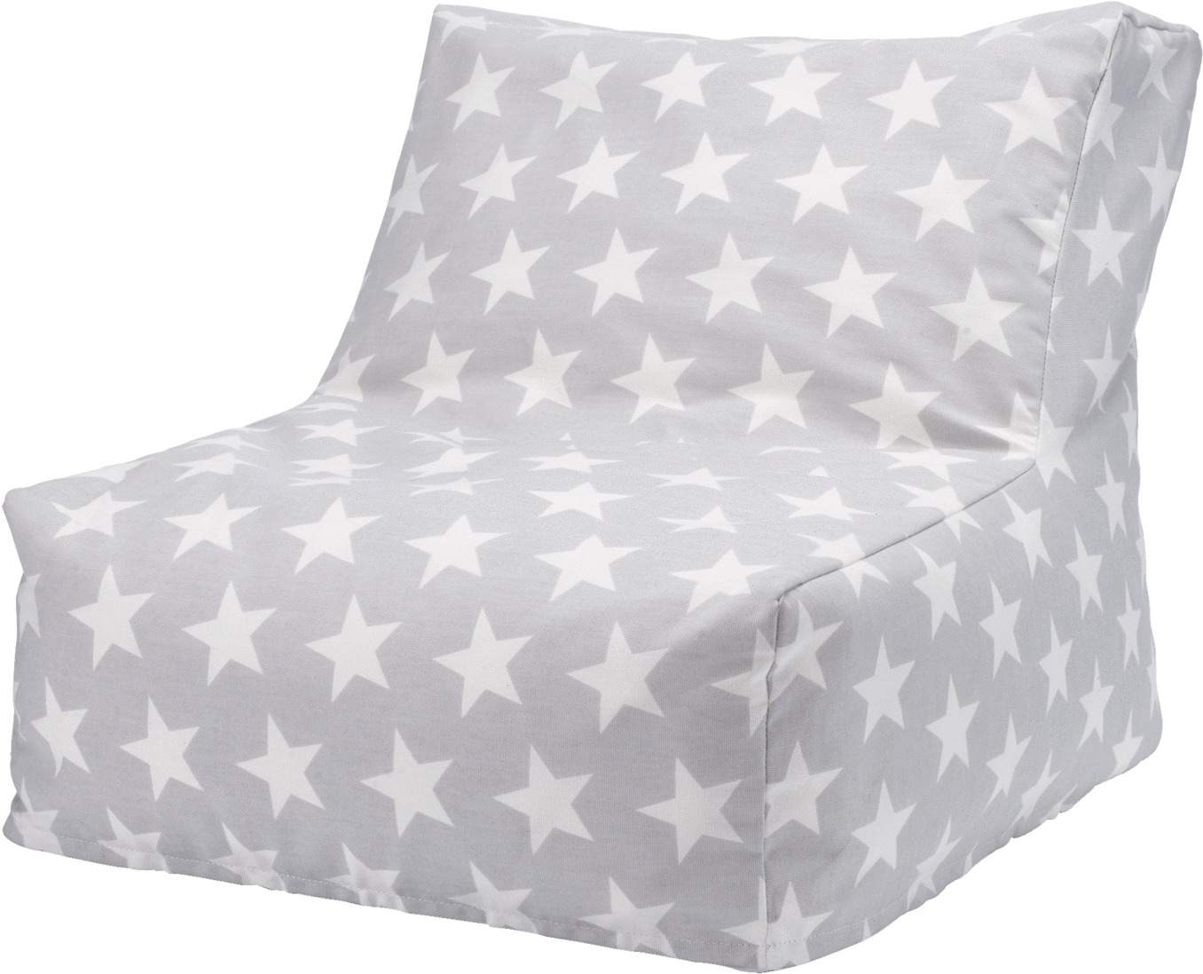 Washable Bean Bag Chair, Grey Star - Great Little Trading Co Washable Bean Bag Chair (1440x1440), Png Download