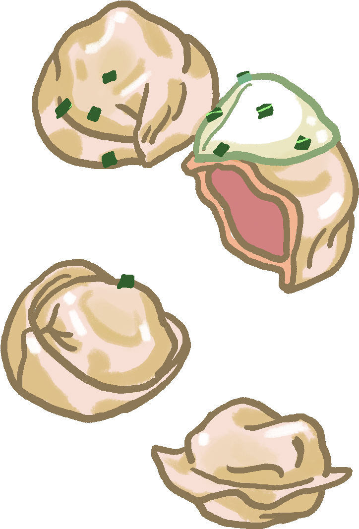 In Any Case, You'll Definitely Eat Many More Pelmeni - Dumpling (800x1239), Png Download