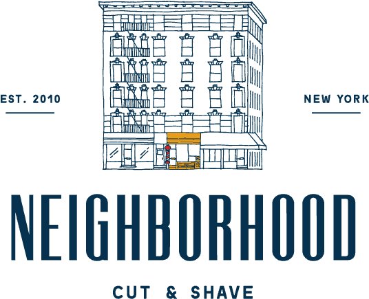 Neighborhood Cut & Shave - Barbershop (566x478), Png Download