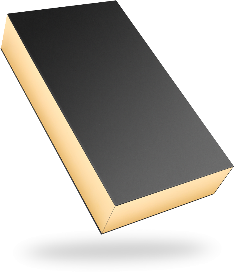 Black Gold Magnetic Closure Box Luxury Custom - Box (1080x1080), Png Download