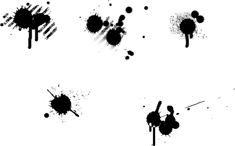 Grunge Texture Vector Png - Splash Vector (765x477), Png Download