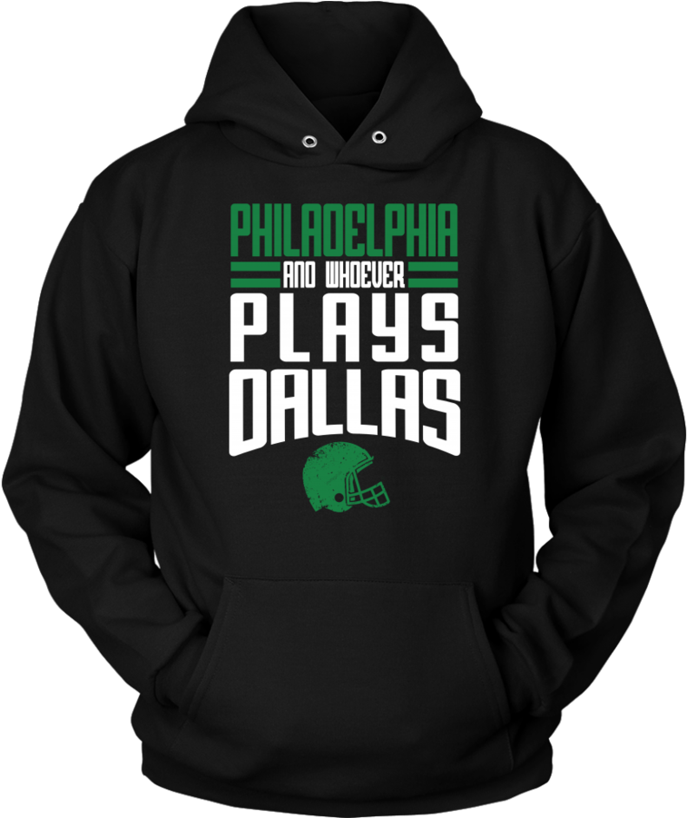 Philadelphia And Whoever Plays Dallas Hoodie - Commish Wins Fantasy Football (900x900), Png Download