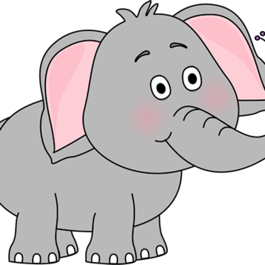 Elephant Clipart Thanksgiving Clipart Hatenylo - Elephant Drawing Grey Transparent (1024x1024), Png Download