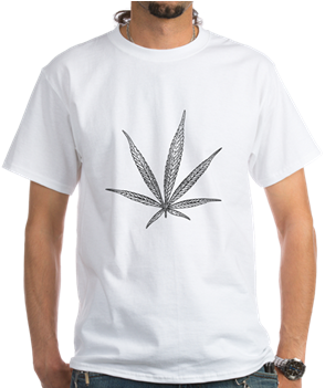 Marijuana Leaf Libertarian Tees, Hoodies, And Mugs - Cafepress Nurse Blue Stetho T-shirt (350x350), Png Download