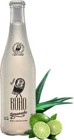 Naranjada Búho Soda Kola Búho Soda Limonada Búho Soda - Buho Soda Buho Limon Menta (254x476), Png Download