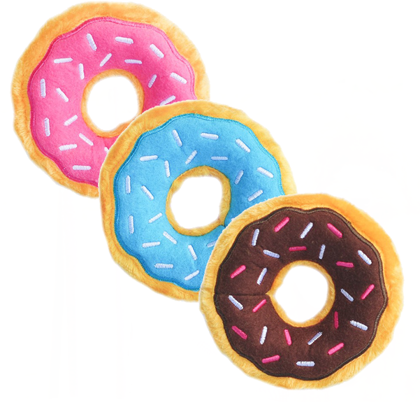 Donutz Squeakers - Zippy Paws Donutz (600x600), Png Download