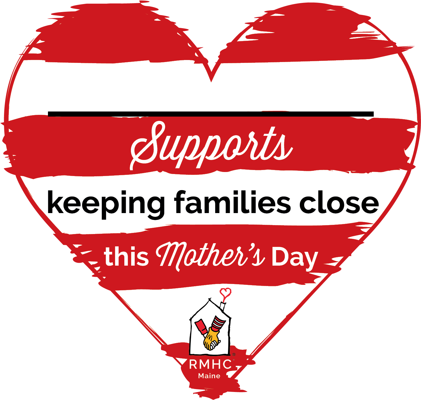 Mom's Day Tear - Ronald Mcdonald House Charities (1500x1425), Png Download