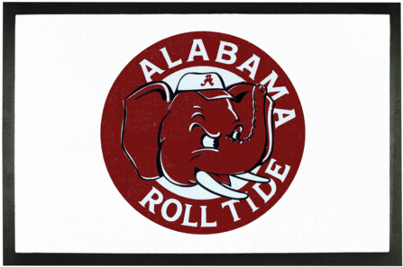 1960's Alabama Crimson Tide Art ﻿sublimation Doormat - Malad Sahakari Bank Ltd Logo (500x500), Png Download