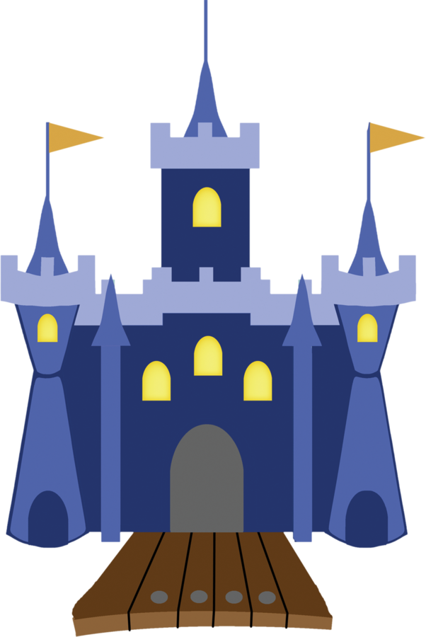 Graphic Cinderella Castle Clipart - Castelo Azul Marinho Png - Free ...
