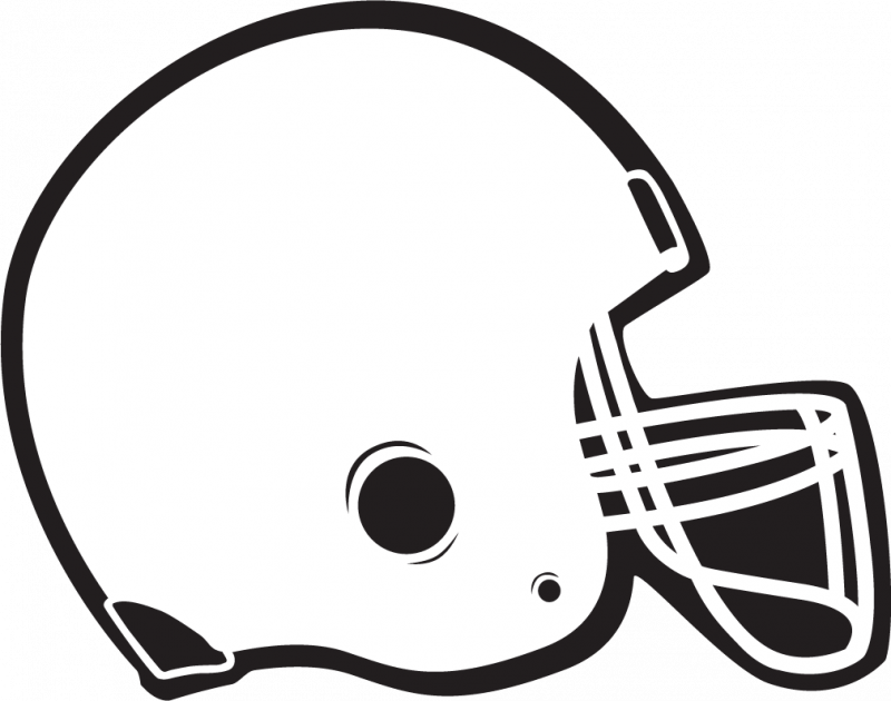 Svg Royalty Free Download Football Clip Art Free Downloads - White Football Helmet Clipart (800x630), Png Download