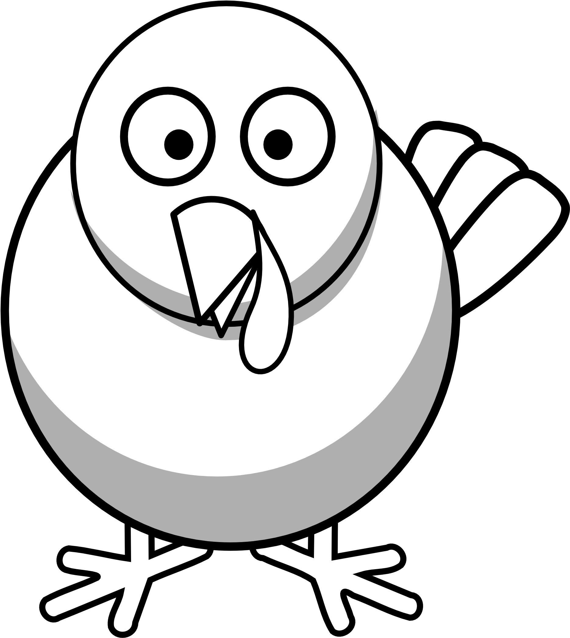 Download Impressive Turkey Drawing Template Cool Gallery Ideas Turkey