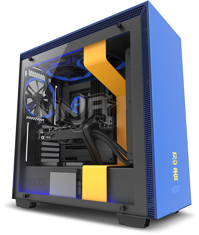 Destaca De Los Otros 99 Jugadores - Nzxt H700i Ninja (1000x1000), Png Download