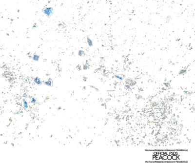Psd Detail Shattered G - Broken Glass Shatter Png (400x334), Png Download