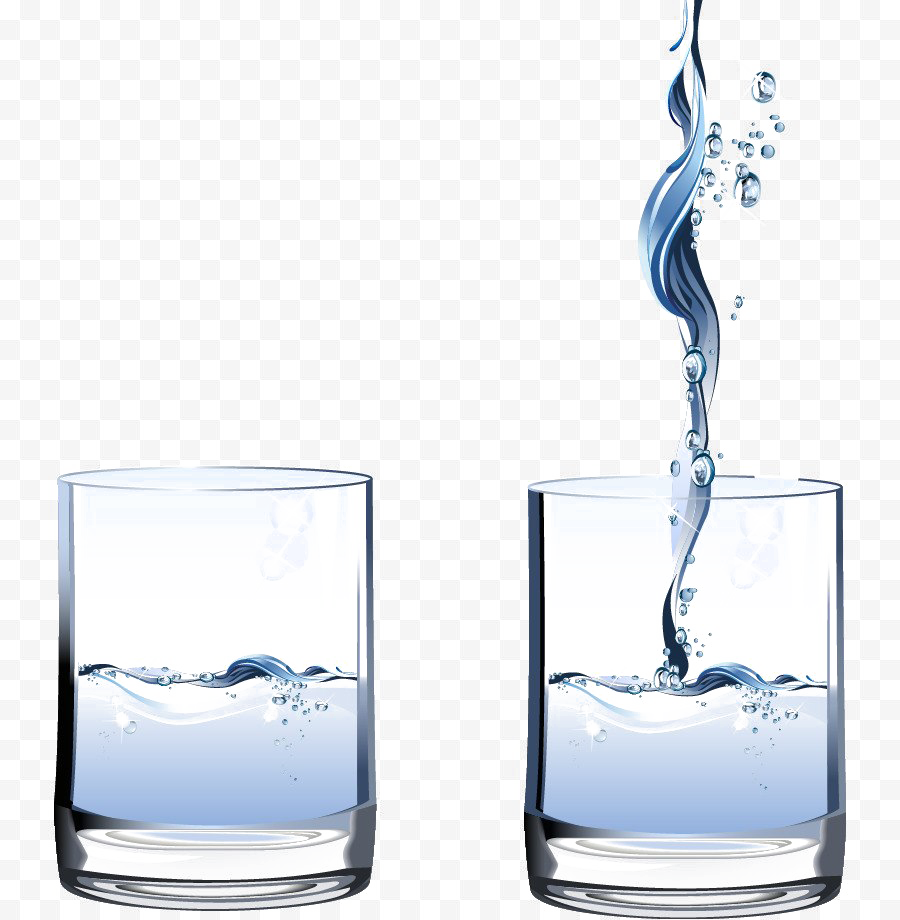 Water Glass Splash Png Image - Water In Glass Png (900x920), Png Download