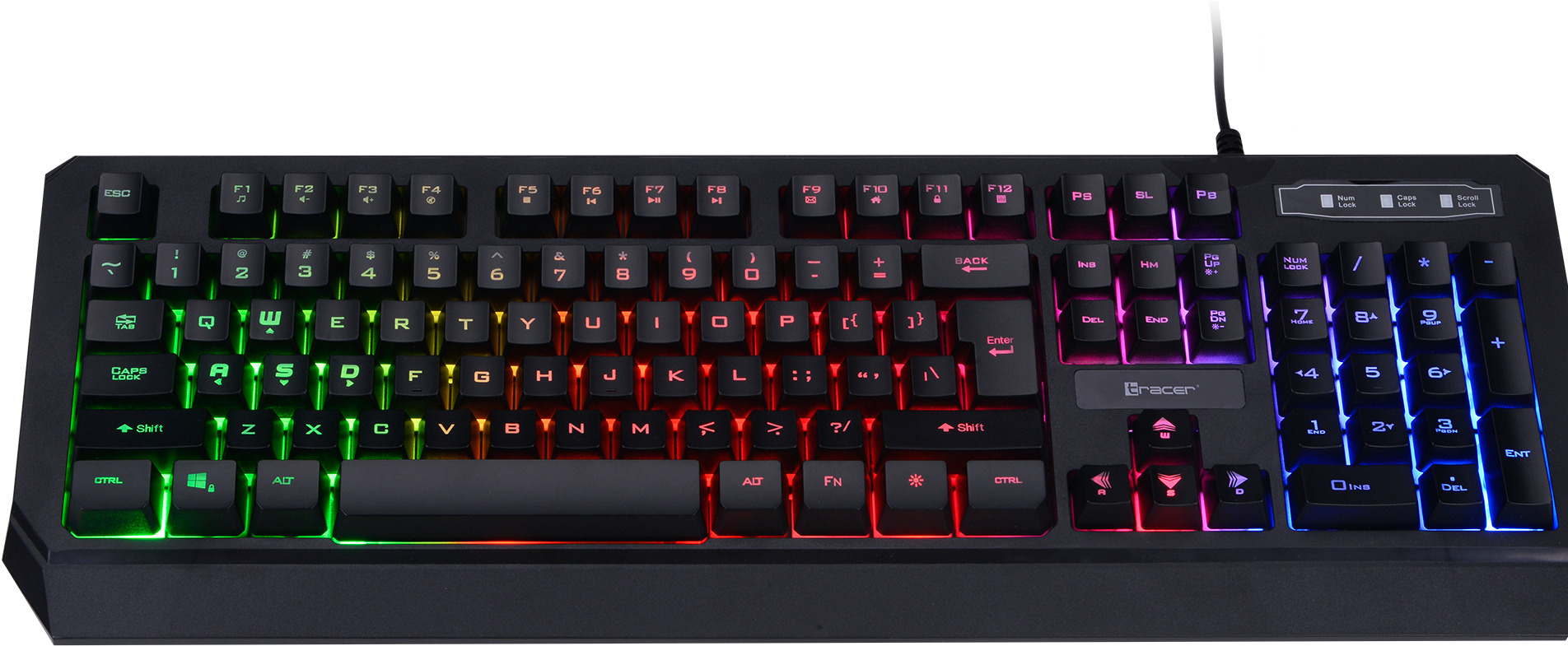 Tracer Battle Heroes Gaming Keyboard (1920x960), Png Download