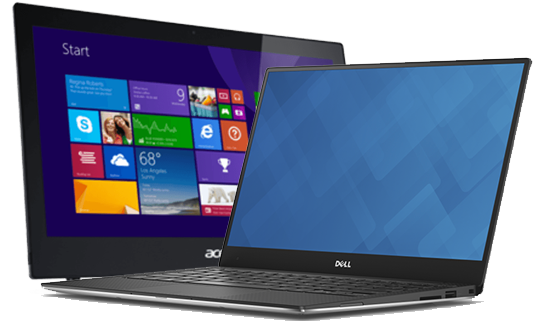 Broken Computer Models Needing Repairs - Hp Laptop Window 10 (534x418), Png Download