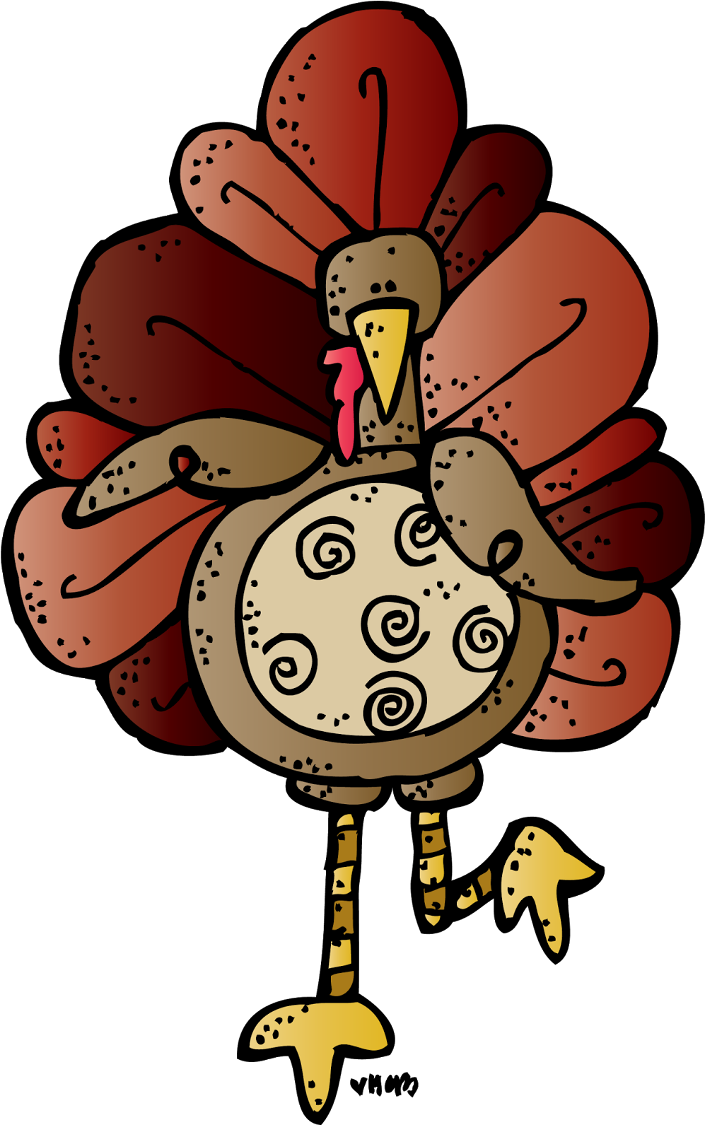 Thanksgiving Clipart Google - Melonheadz Thanksgiving Clipart (1021x1600), Png Download