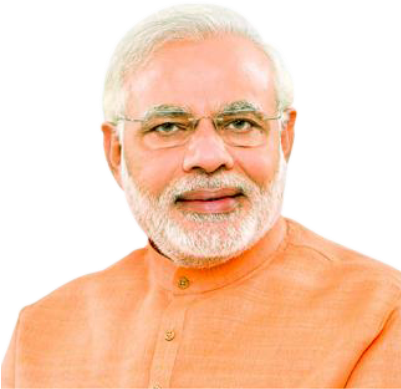 Pm Narendra Modi With Social Central - Narendra Modi (400x400), Png Download