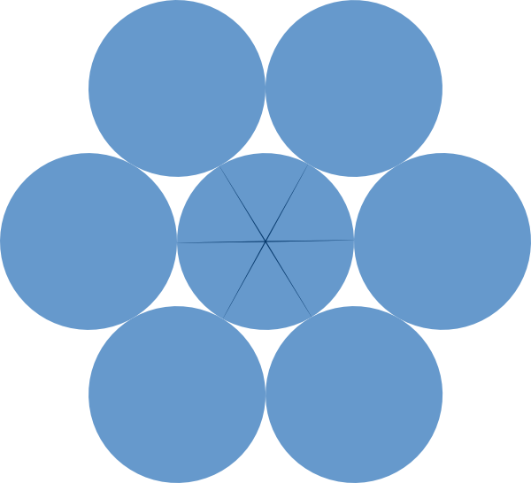 Tangent Circles Png Clip Art (600x546), Png Download