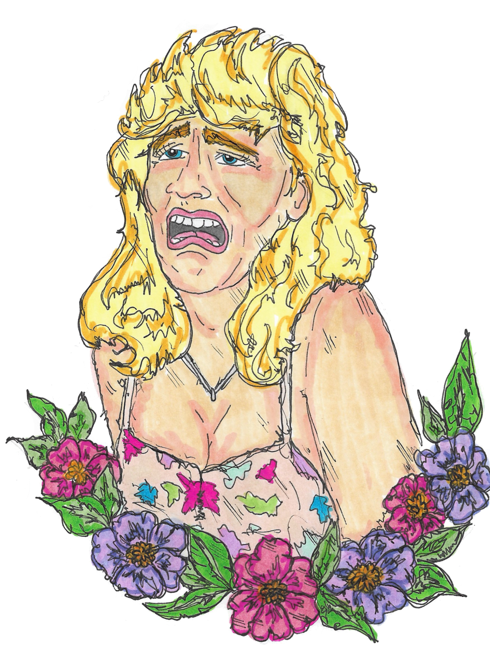 Be The Crying Laura Dern You Want To See In The World - Laura Dern T Shirt (1000x1346), Png Download