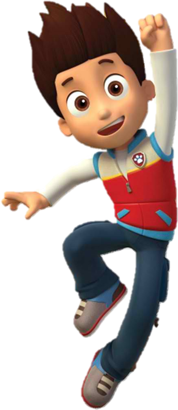 Ryder Der - Paw Patrol Characters Ryder (1202x1125), Png Download
