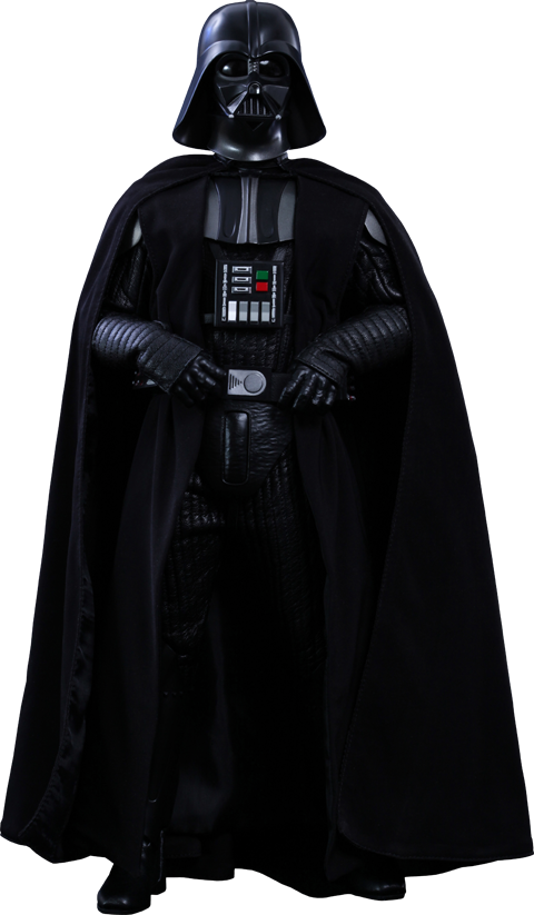 Hot Toys Darth Vader Sixth Scale Figure - Hot Toys Star Wars A New Hope Darth Vader Sixth Scale (480x823), Png Download