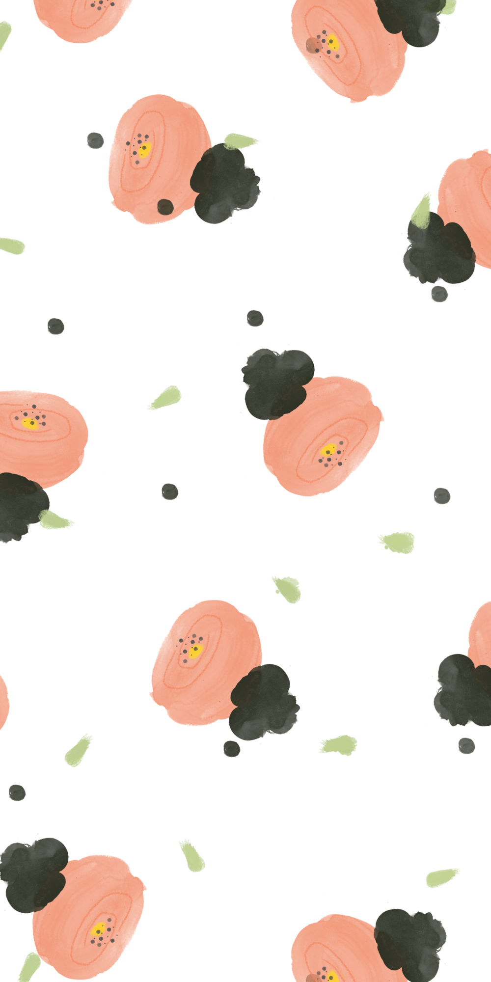Spring Flowers - Wallpaper (1000x2000), Png Download