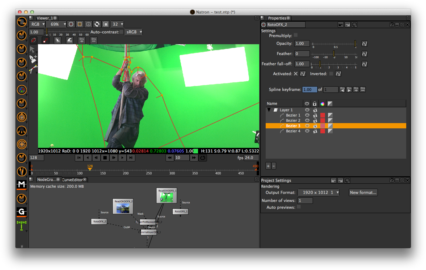 Nuke Picture - Natron Compositor (1394x888), Png Download