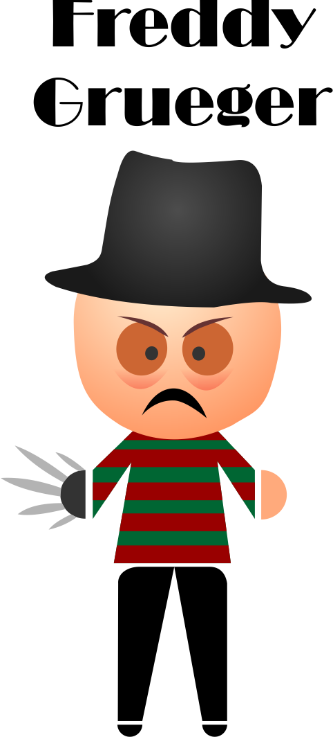 Personagem-freddykrueger - Arutz Sheva (482x1064), Png Download