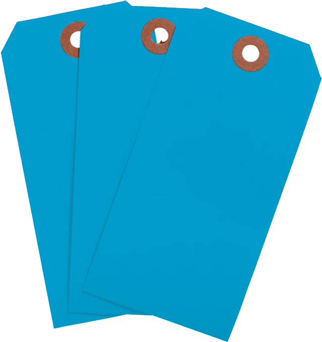 Brady Blank Paper Tag Range Blue - Art Paper (800x800), Png Download