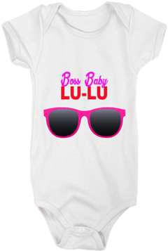 Boss Baby Girls Babygrow - Valerieandvivienne Anastasia Sister Set, Big Sister (352x480), Png Download