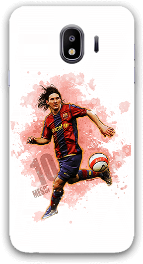 Messi Samsung J4 Mobile Case - Mobile Phone (600x600), Png Download