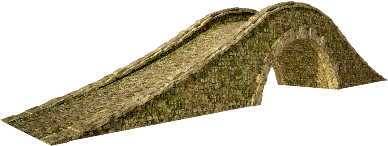 Bridge Png - Foot Bridge Clip Art (1280x701), Png Download