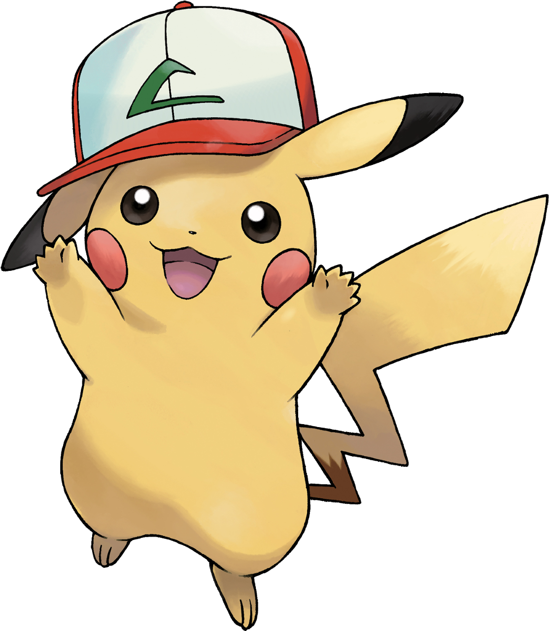 Ashes Hat Png Free - Ash Pikachu (1280x1280), Png Download