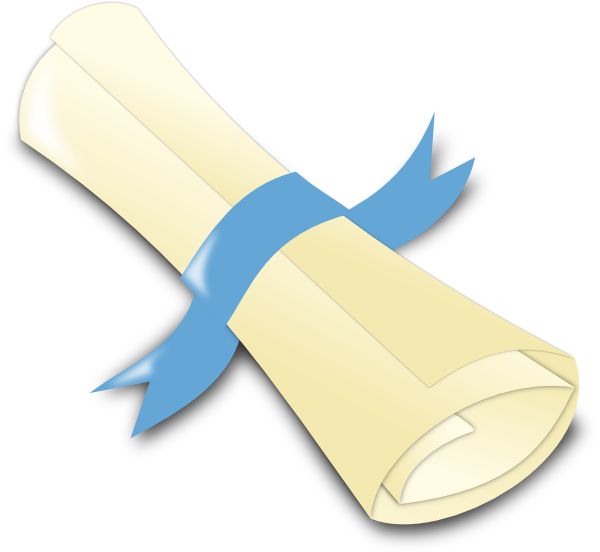 How To Set Use Columbia Blue Diploma Svg Vector (600x552), Png Download