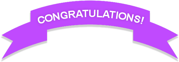 Awards And Honors - Congratulations Png (615x287), Png Download