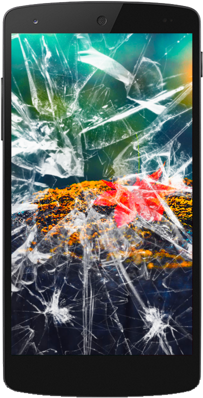 001 002 003 - Mobile Crack (480x800), Png Download