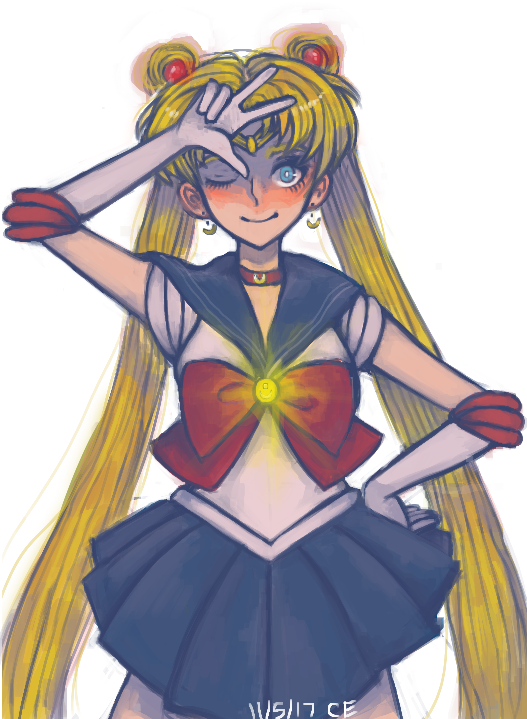 Sailor Moon - Anime (2100x3000), Png Download