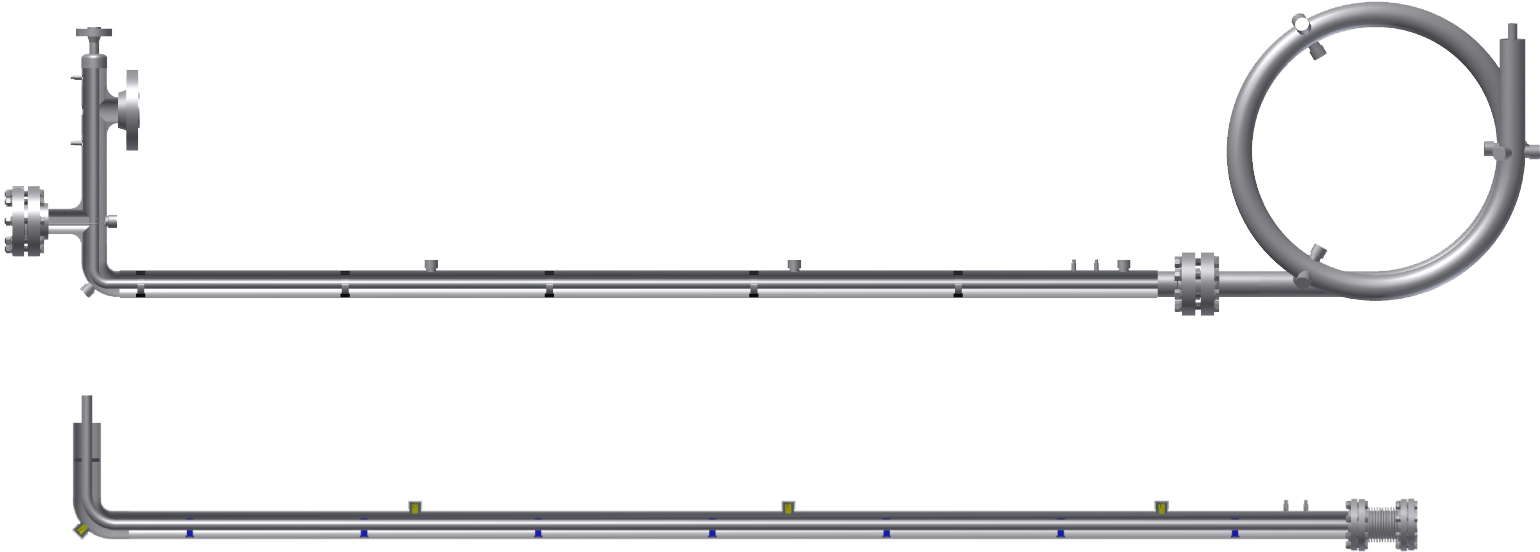Double Wall Gas Pipe - Diagram (1920x1080), Png Download
